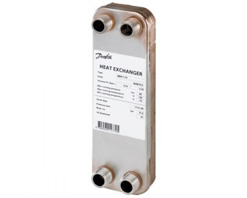 XB 04-1 20 паяный пластинчатый теплообме - 004B1016