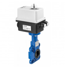 VFY-WA затвор дисковый DN200 PN16  корп. GG25 с центр. проуш.; Диск- AISI 316; упл. EPDM; с приводом 230В перем. ток, 45 Вт, 30 сек Использовать ответные фланцы по ГОСТ 33259-2015 исполнение В, тип 01, тип 11 - 082G7410