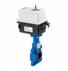 VFY-WA затвор дисковый DN250 PN16 CI/SS/EPDM 230V Использовать ответные фланцы по ГОСТ 33259-2015 исполнение В, тип 01, тип 11 - 082G7412