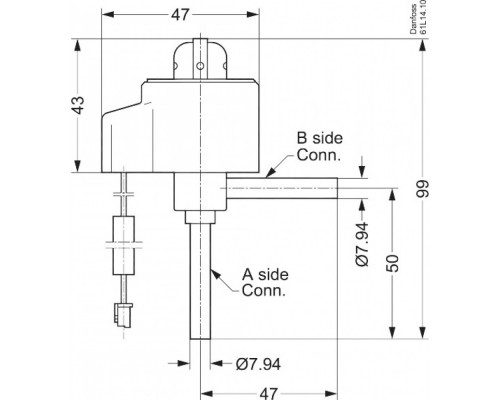 ETS 6-10 Клапан Эл. регулирующий 7,94 - 034G5000
