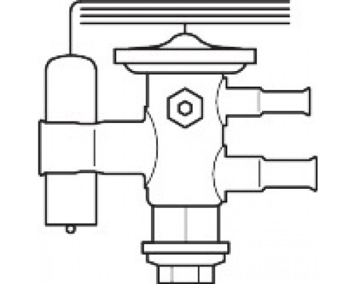 TUAE Клапан терм R134a/R513A 10x12 мм - 068U2203