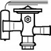 TUA Клапан терм R404A/R507A 3/8x1/2