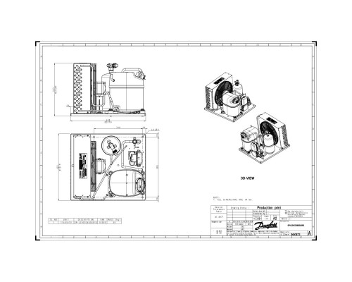 OP-LCHC026GSA01G Агрегат компр.-конд. - 114X1673