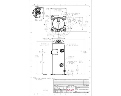 MLZ058T4LQ9A Компрессор спиральный(пр. класс 1770447950) - 121L8819