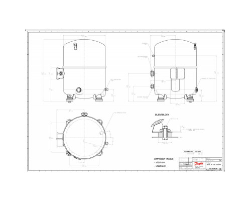 VTZ215AGNR1A Компрессор - 120B0006