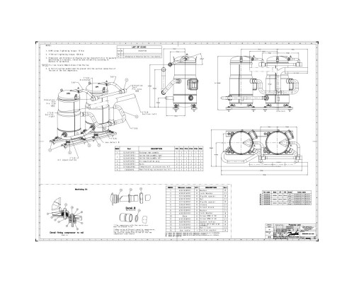 DSH161A4ALD Компрессор спиральный - 120H1551
