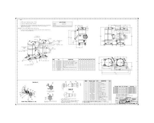 DSH161A4ALD Компрессор спиральный - 120H1551