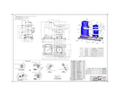 DSH161A4ALD Компрессор спиральный - 120H1551