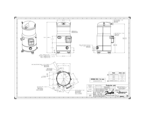 SH161A4ALC Компрессор спиральный(пр. класс 1770947258) - 120H0023