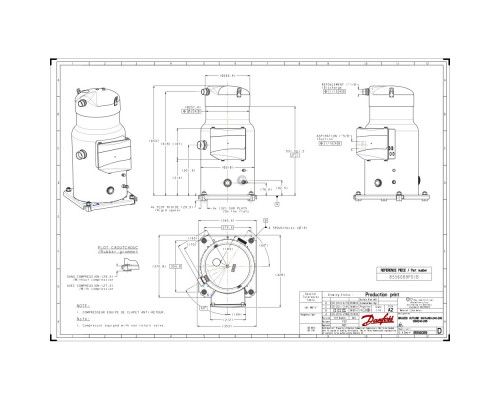 SH240A4ABE Компрессор спиральный(пр. класс 1770847246) - 120H0300