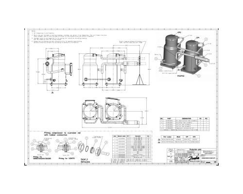 SH295A4ABE Компрессор спиральный(пр. класс 1770847090) - 120H0828