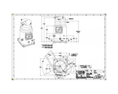 SZ185-4CAM Компрессор спиральный - SZ185-4CAM