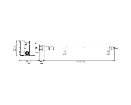 AKS 4100- 500 Уровнемер - 084H4503