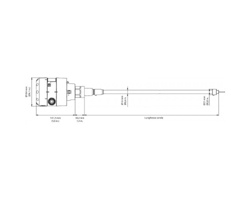 AKS 4100-2200 Уровнемер - 084H4509