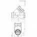 CHV-X 100 D STR клапан обратный - 148B6597