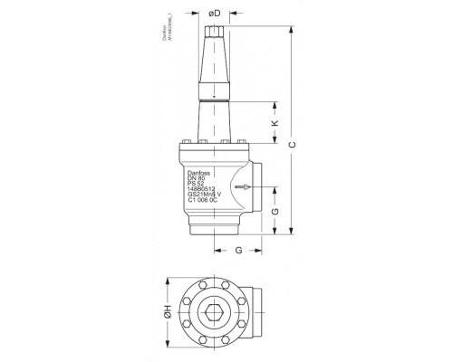 SCA-X 100 A Клапан обратный - 148B6004