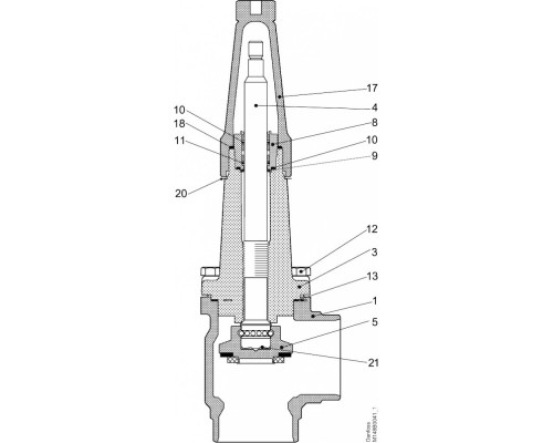 SVA-L 25 A STR CAP Запорный клапан - 148B5471