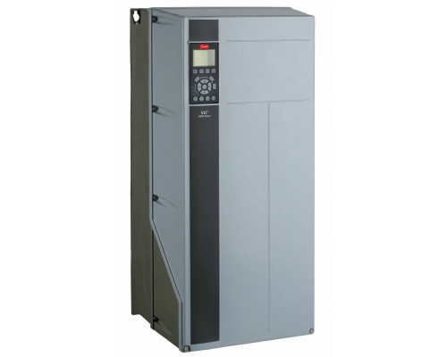 Преобразователь частоты VLT® AutomationDrive FC 302 55 кВт / 75 л.с., ~380-500 В, IP 55 / NEMA 12, улучш. РЧ фильтр (А1/B), Без тормозного транзистора FC-302P55KT5E55H1XGXXXXSXXXXAXBXCXXXXDX - 131B4582