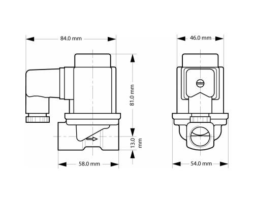 EV251B Клапан электромагнитный - 032U538102
