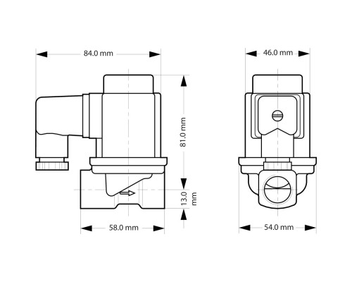 EV251B Клапан электромагнитный - 032U538102