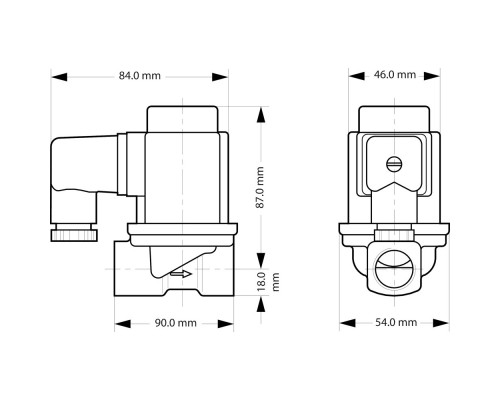 EV251B Клапан электромагнитный - 032U538231