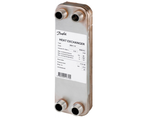XB 04-1 26 теплообменник паяный пластинч - 004B1017