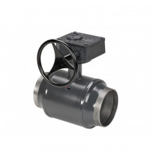 JIP Premium WW Кран шаровой под приварку Ду400 Ру25 Тмакс=180С c редуктором - 065N0176G