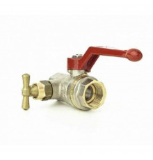 BVR-DR_Кран шар PN40 DN15 со спускным эл(пр. класс 0898510483) - 082G3025R