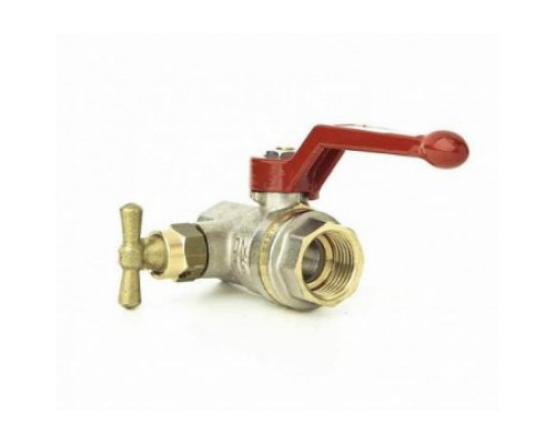 BVR-DR_Кран шар PN40 DN15 со спускным эл(пр. класс 0898510483) - 082G3025R